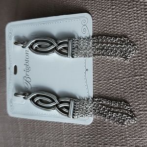 New Brighton Intertwined Fringe Post Earrings, NWT